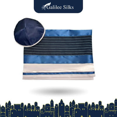 Custom Bar Mitzvah Tallit, Modern Tallit for Men