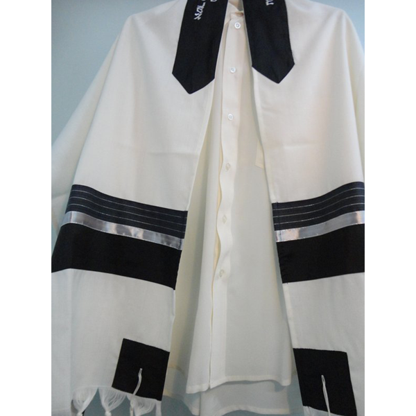 Wool Tallit for Bar Mitzva