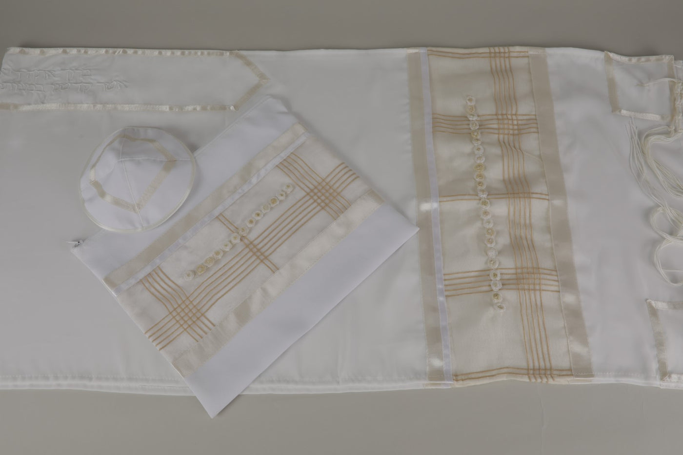 SHEER WHITE SPECIAL OCCASION PRAYER SHAWL